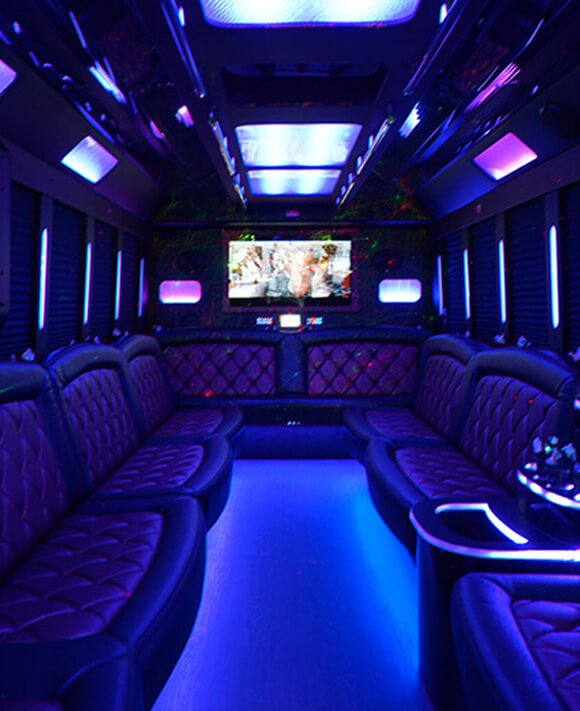 washington dc limo bus