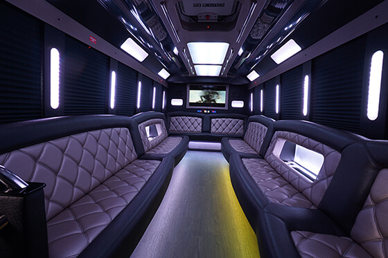 tinted windows on bus