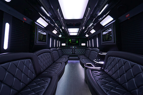 deluxe party bus