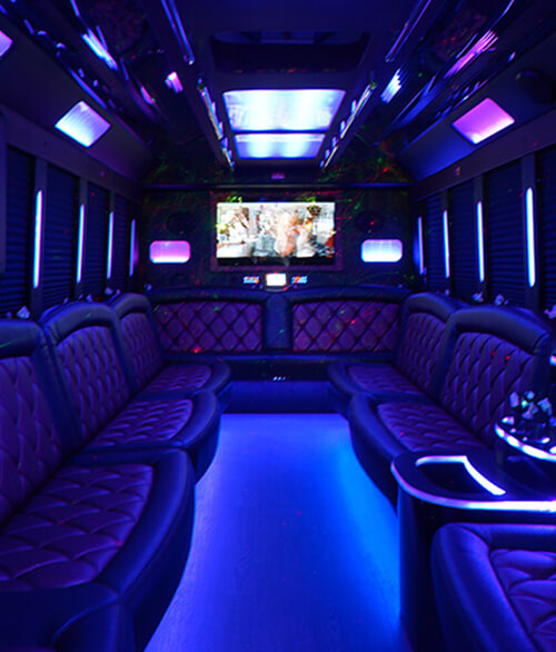 30 passenger limo bus