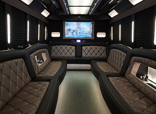 limo bus washington dc