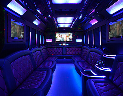 deluxe party bus