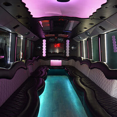 lavish limo bus